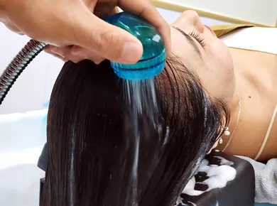 养发馆头皮清洁头疗SPA